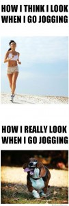 how I look when I go jogging