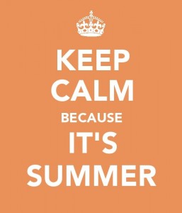 keep calm summer