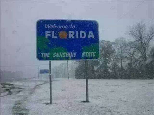 Florida snow