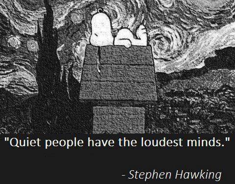 quiet persons - loud minds