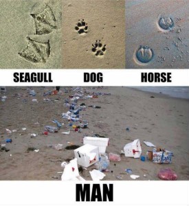 man footprint