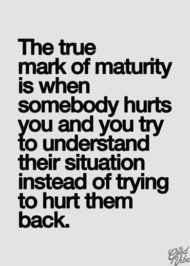 maturity - hurt