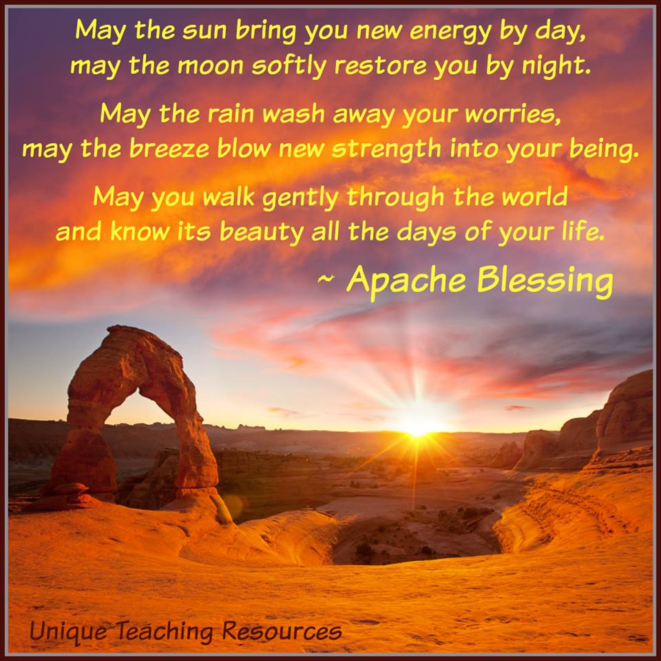 Apache blessing