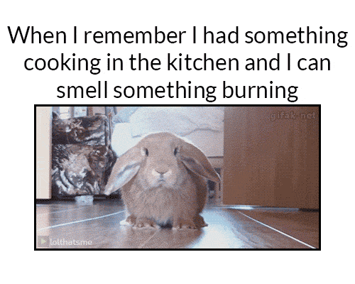 smelling burning