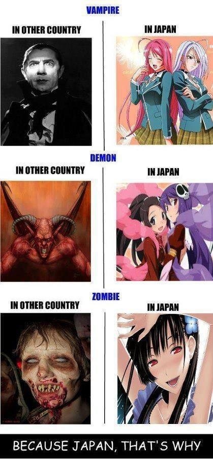 Japan - monsters