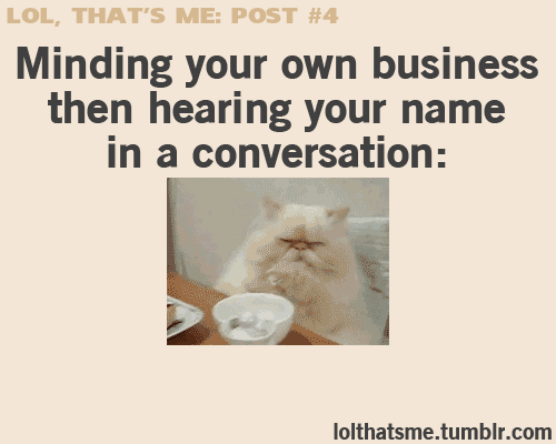 hearing your name in conversation