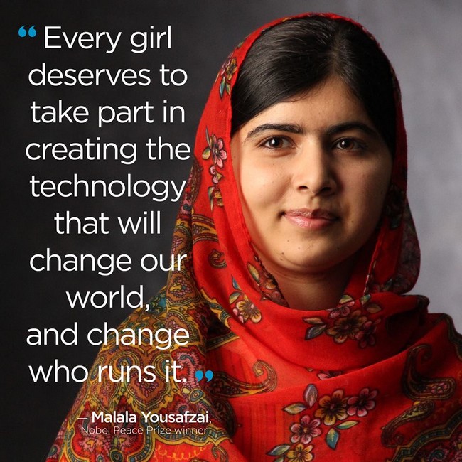 girls technology Malala