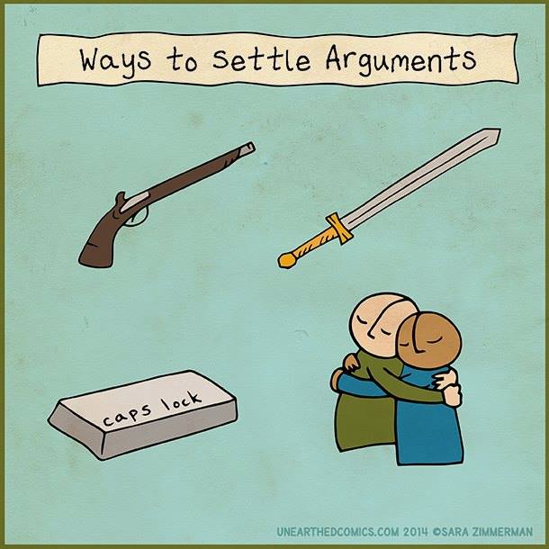 settling arguments