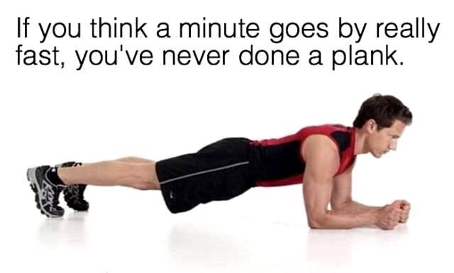minute fast plank