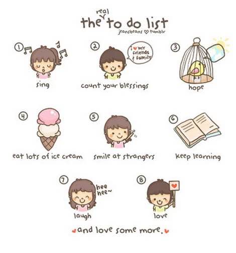 the real to do list
