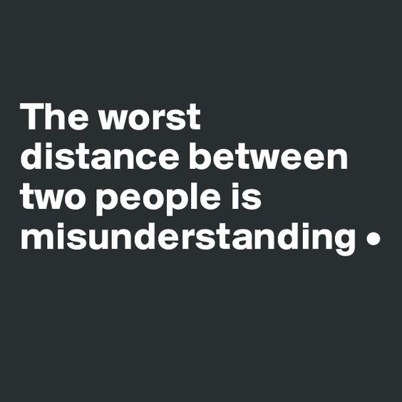 worst distance missunderstanding